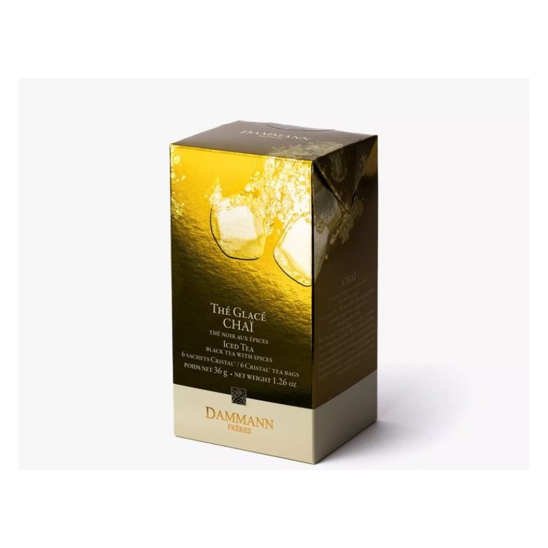 Thé glacé Chaï 6 sachets cristal