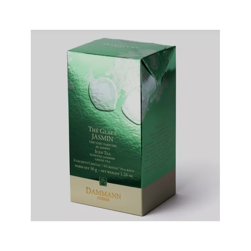 Thé glacé Jasmin 6 sachets cristal