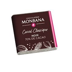 Carré Chocolat noir Monbana