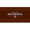 50 Carrés Chocolat noir aux éclats de cacao Monbana