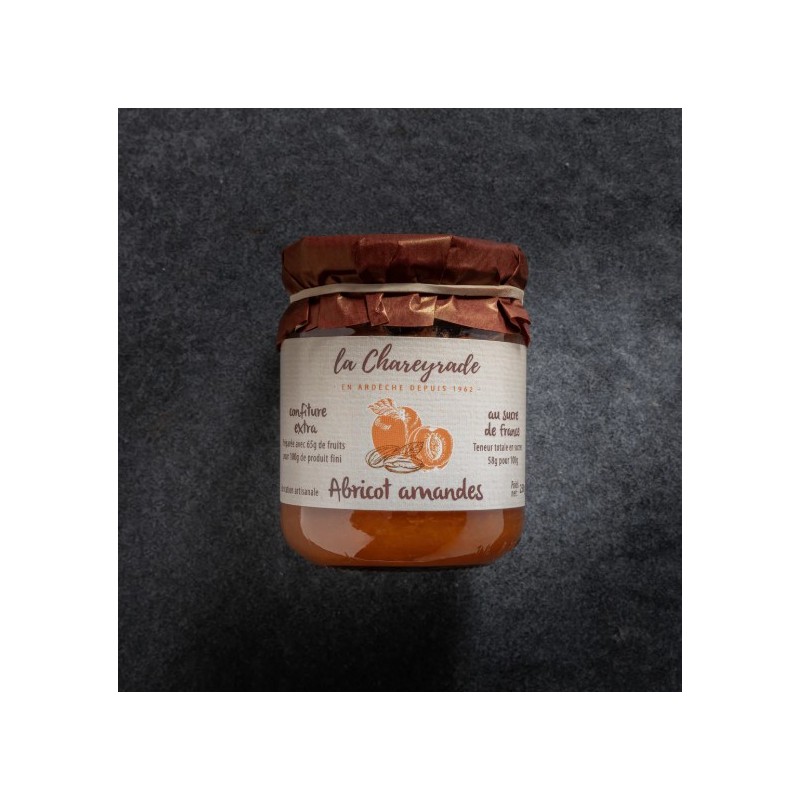 Confiture abricot aux amande