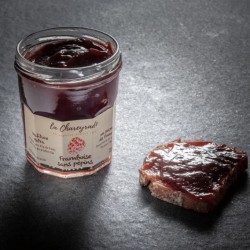 Confiture framboises sans pépin
