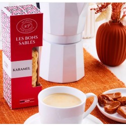 Sachets de 2 sablés "Les Bons Sablés"  KARAMEL