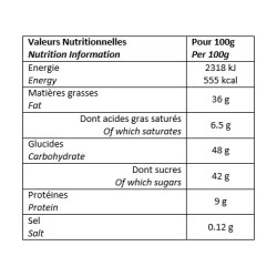 Pâte à tartiner croustillante Monbana