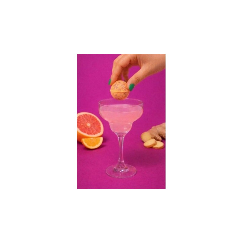 Bombe à cocktail pamplemousse , Gimgembre sans alcool (39 gr)