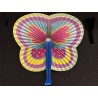 Eventail papier papillon
