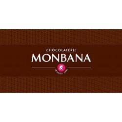 Coffret 18 Carrés de chocolat noir, Collection Ludique MONBANA