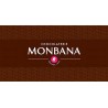 Coffret 18 Carrés de chocolat noir, Collection Ludique MONBANA