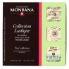 Coffret 18 Carrés de chocolat noir, Collection Ludique MONBANA